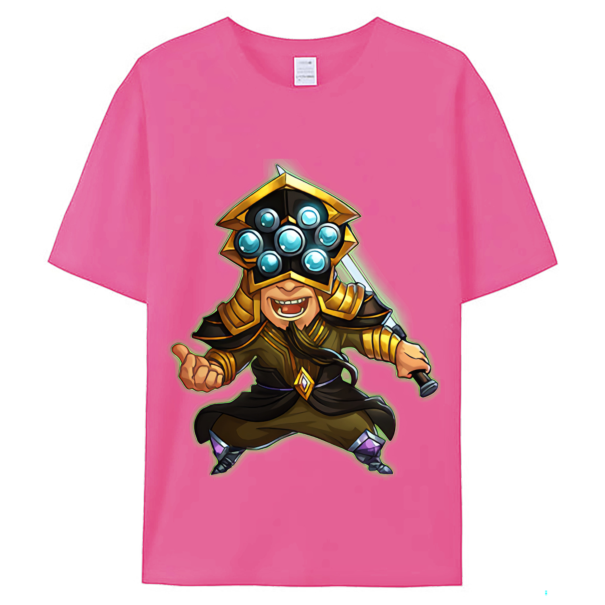 （画像用） リーグ・オブ・レジェンド League of Legends LOL レディースカジュアルプリントTシャツ（綿100％）